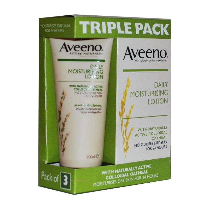 AVEENO DAILY MOISTURISING LOTION 200ml (3 x 200ml) Health Supply