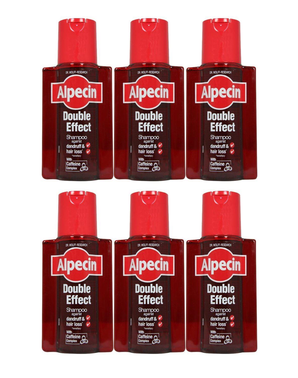 Alpecin Double Effect 200 ml Shampoo Pack of 6 Health Supply
